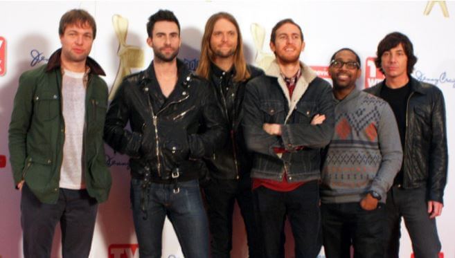 Stephanie Eitel's husband, Sam Farrar's band, Maroon 5.